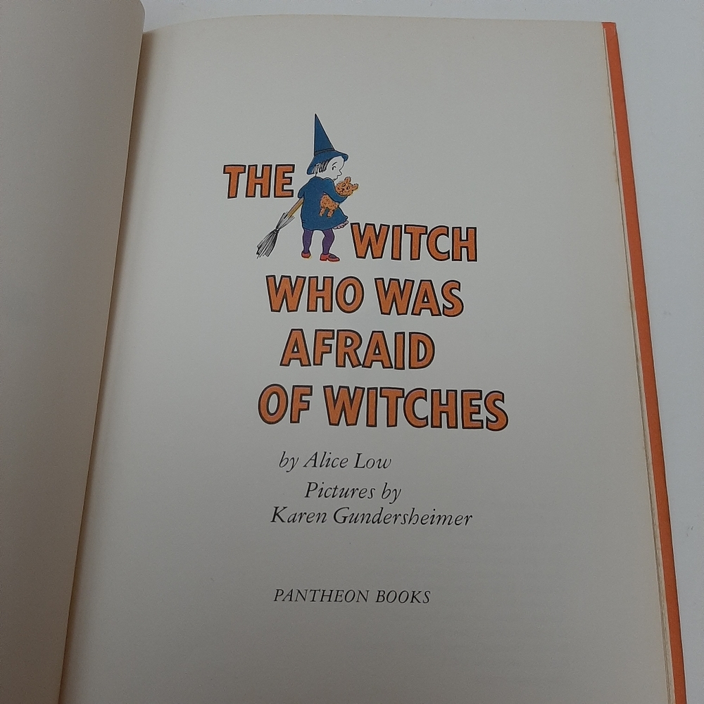 π 1978 Vintage The Witch Who Was Afraid of Witches Kids HC Book - Picture 12 of 15